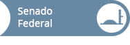 Etiqueta azul com a etapa Senado Federal no fluxo de tramitação de uma medida provisória.