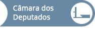 Etiqueta azul com a etapa Câmara dos Deputados no fluxo de tramitação de uma medida provisória.